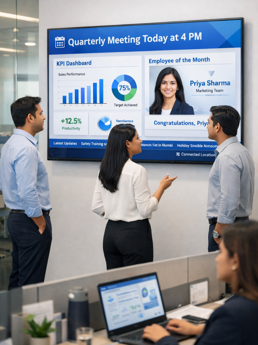 One screen, unlimited communication possibilities