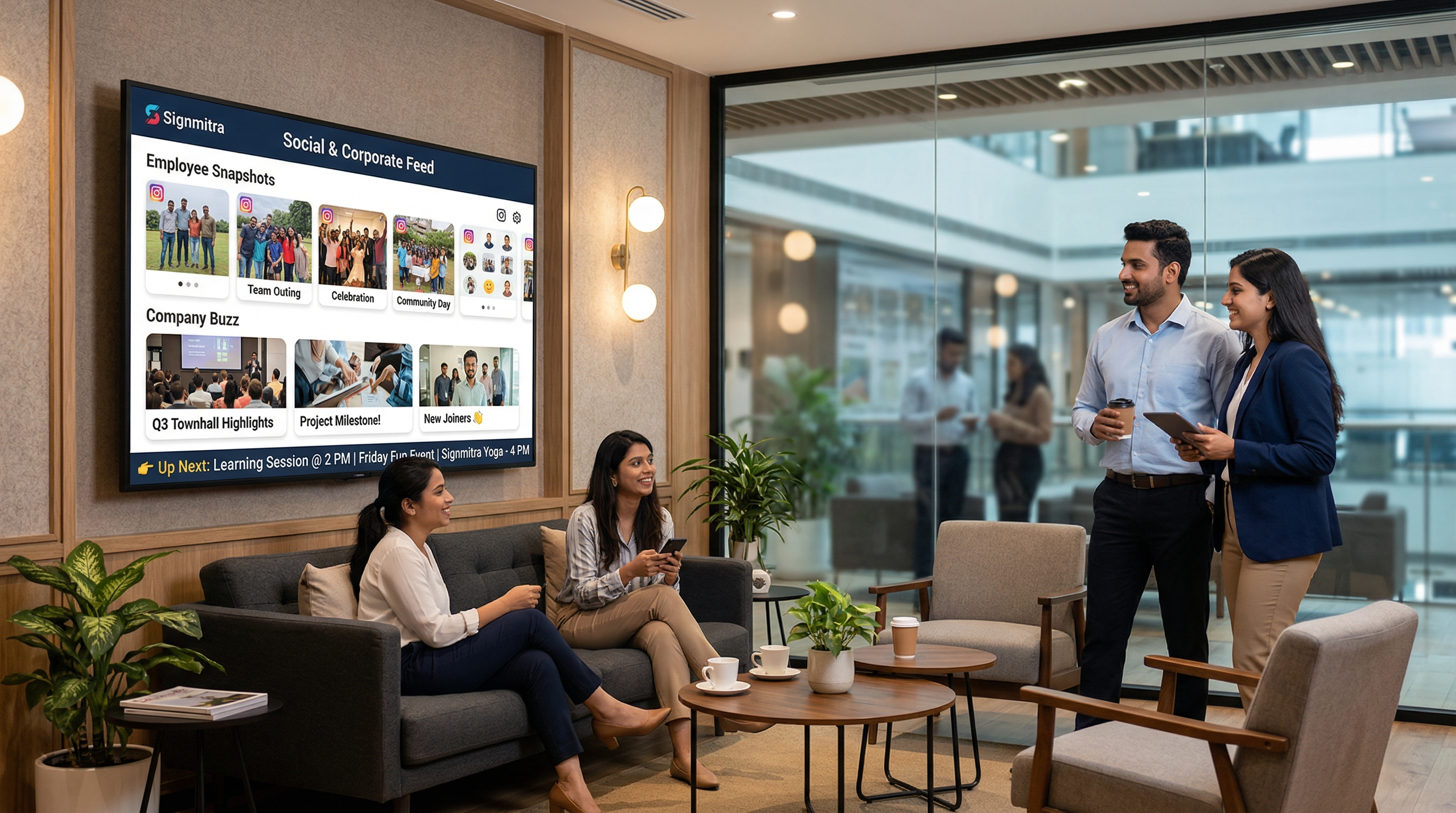 Social & Corporate Feeds