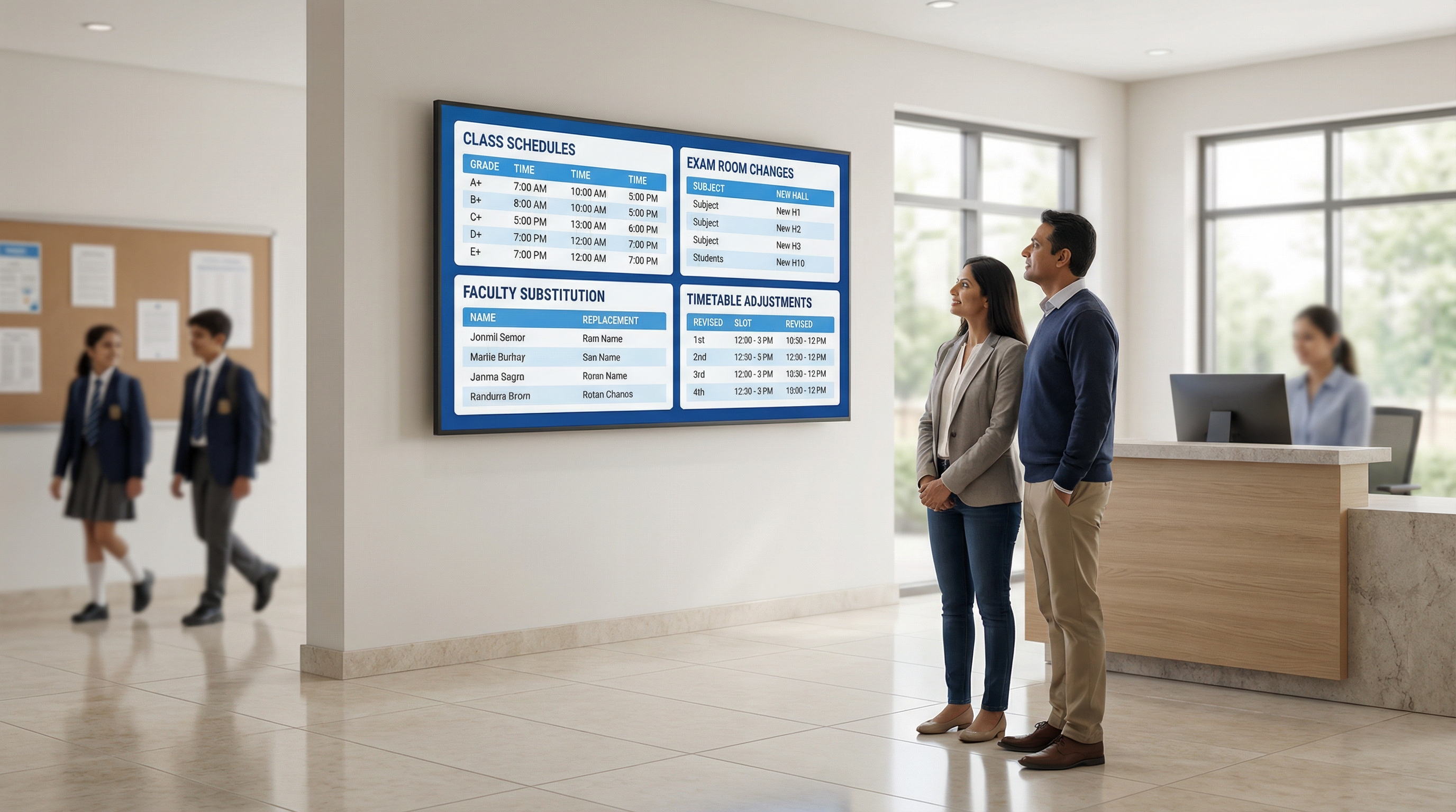 Scheduling & Timetable Updates